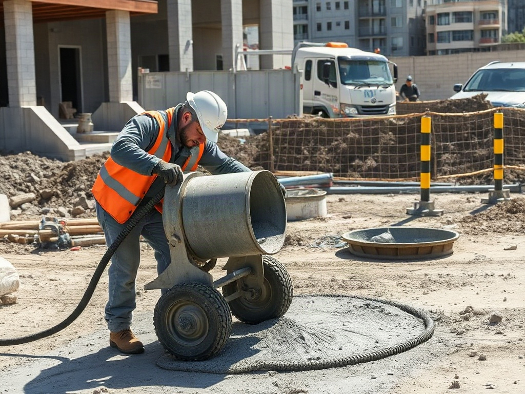 Бетонные работы