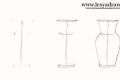 How to draw a vase with a pencil step by step