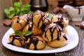 Choux pastry for eclairs and profiteroles What kind of dough is used to make profiteroles